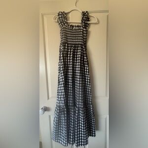 Black and White Gingham Dress- light, airy and very comfortable- worn once!